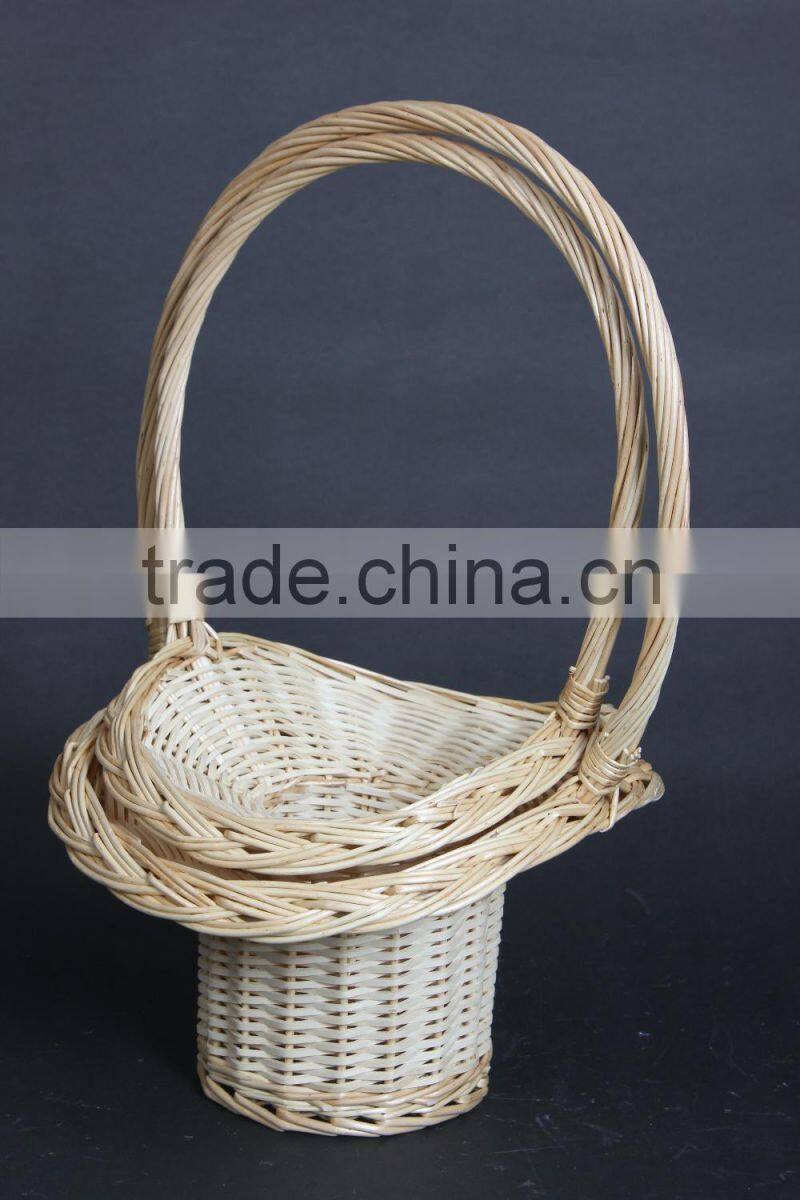 Natural Color Beautiful Design Basket Wicker Willow from Linyi Factory Direct supply