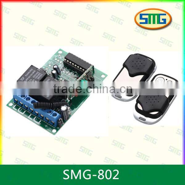 wireless 12V DC radio remote control rc transmitter receiver SMG-802