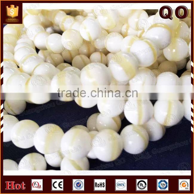 Natural elegant loose bead giant clam shells bracelet