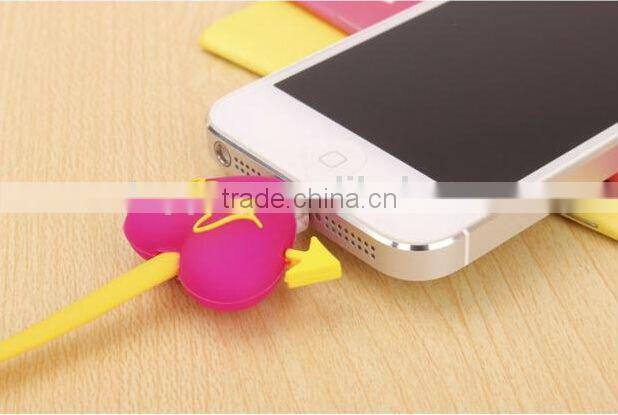 2015 Newest product factory price Led Cartoon Light USB Data Charge cable Cell Phone USB Cable for iPhone 5/5s/5c/6/plus