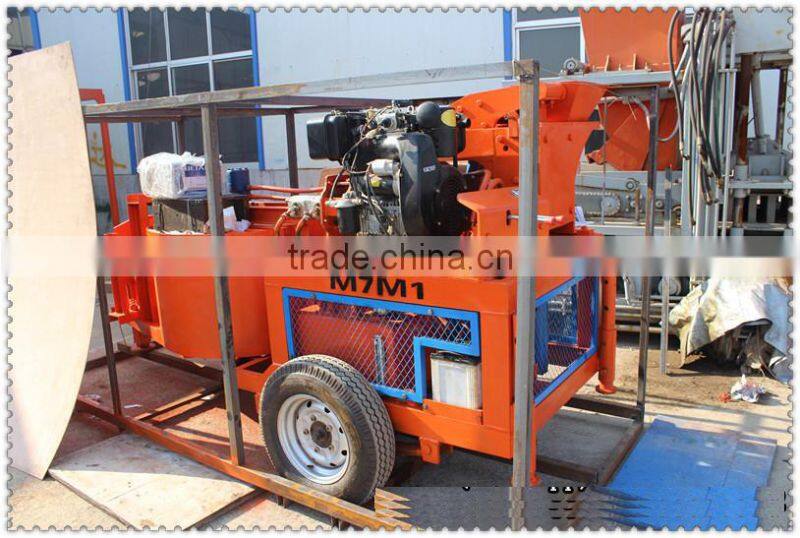 WT1-20M promotion price clay automatic block brick forming equipment