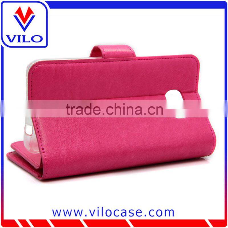 For Samsung Galaxy S6 G9200 retro vintage leather wallet case