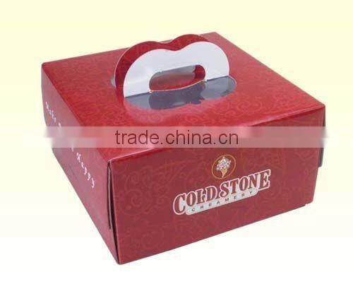 2014 high end luxury paper gift box with lid