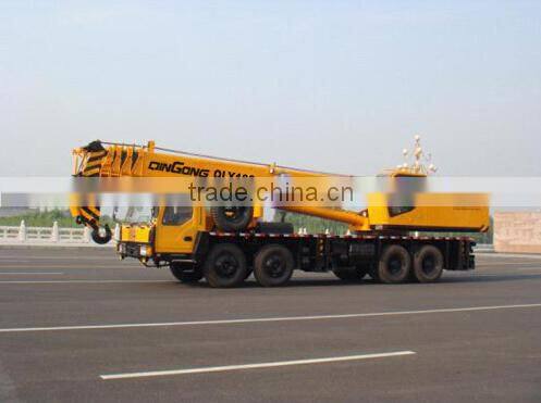 new 100T big power hydraulic mobile truck crane 4 axle for sale