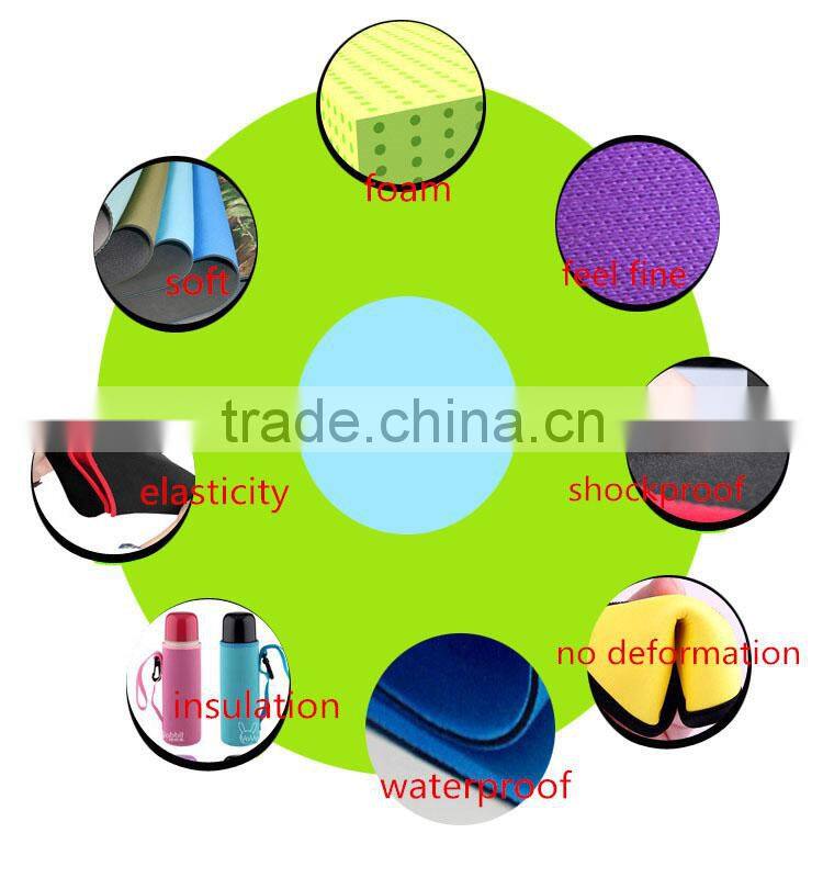 1.45 MM width neoprene rubber sheet roll for computer bags