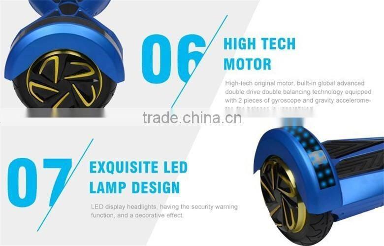 8inch balance scooter two wheel hoverboard electric with samsung