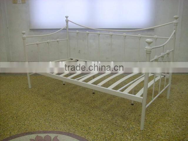 bedroom furniture white wood slat bed bese metal bed frame kids wall bed
