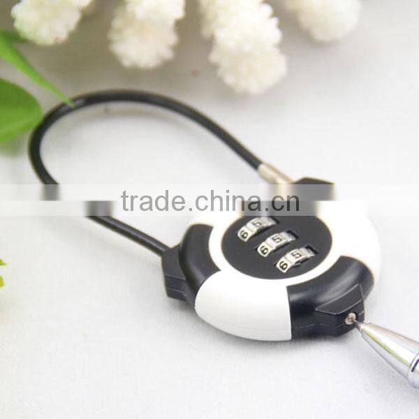 CJSJ Top Security Padlocks Cute New Combination Cable Lock