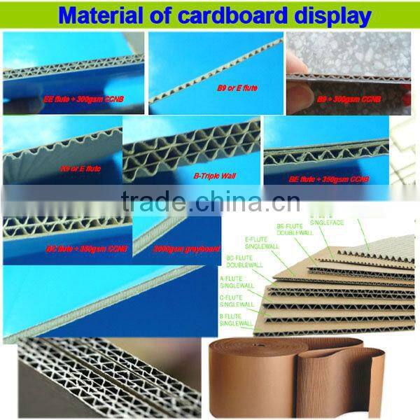 JX6326 Cardboard Pop Advertising Board for Sale