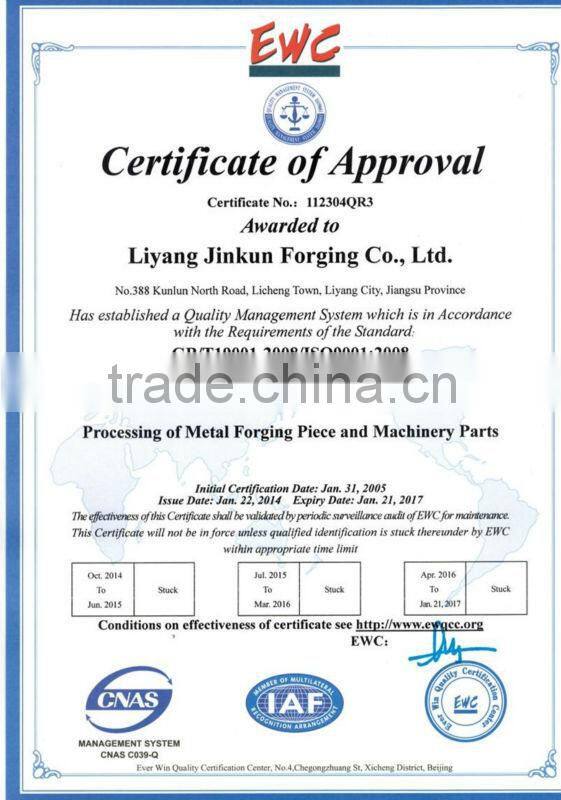 China widely exported ring rolling forging