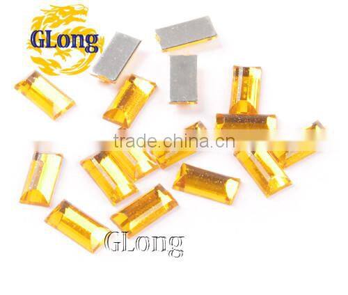 5*10mm Acrylic Flat Back Rectangular Mix Color Bling Rhinestone&Crystal For Stylish Bags Garment Shoes #GY014-10(Mix-s)