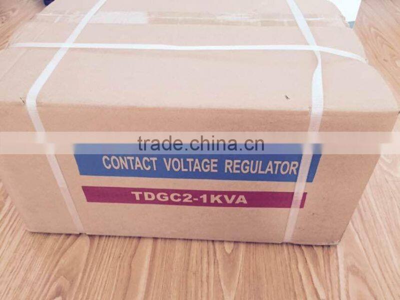 Manufacturer TDGC2-7.5 Single Phase Voltage Regulator ,Variac 30A output Regulator