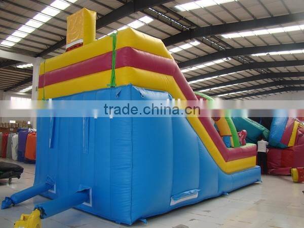 Hot sale inflatable slide jumper/ inflatable slider