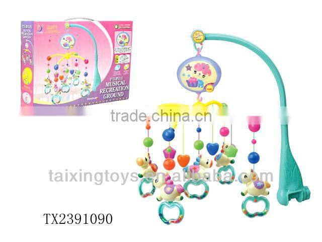Newest remote control and voice control Baby Bed Bell Toys with music