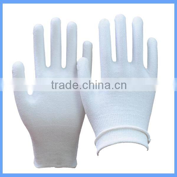 High Quality 15 Gauge Knitted Polyester Farm Work Gloves