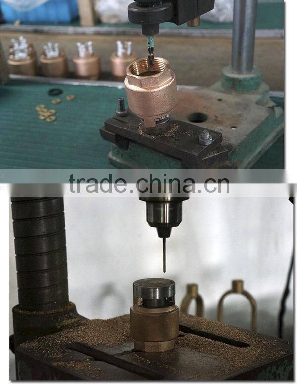 WD-1307 Bronze Spring Check Valve Foot Valve with net