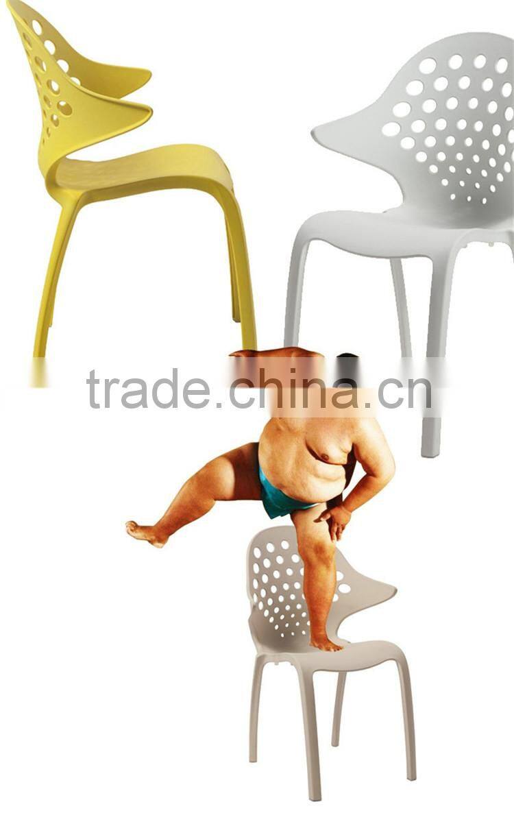 2016 New arrival comfortable Luxry plastic Coffee chair Y423