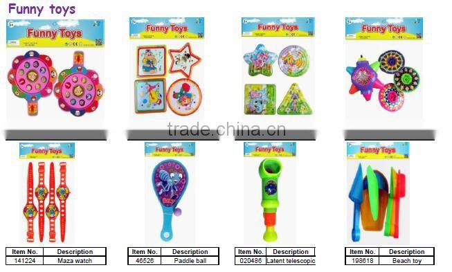 Plastic kids maze watch toy