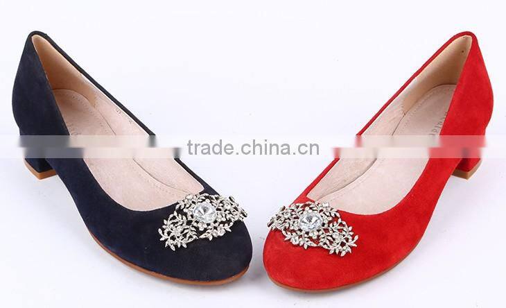 Wholesale China 2016 soft rubber sole flossy china cheap flat ballerinas ladies shoes