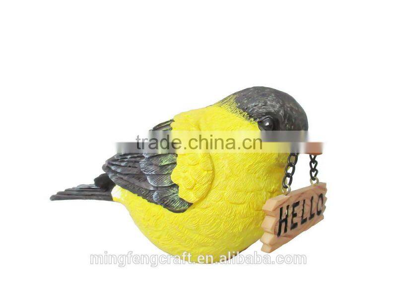 custom resin folk bird crafts