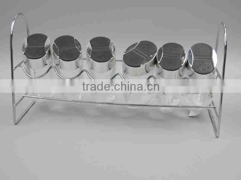 100ml Salt & Pepper Glass Bottle with planstic bottle