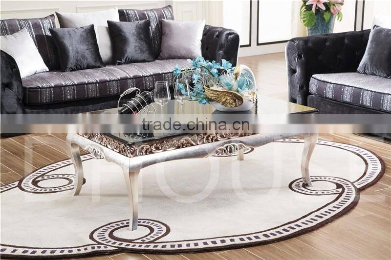 new classic style sofa with buttons fabric sofa set Hot-Sale Living Room sofa