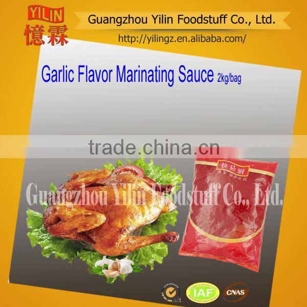 2kg Garlic Flavor Marinated Sauce with oem service high quality product