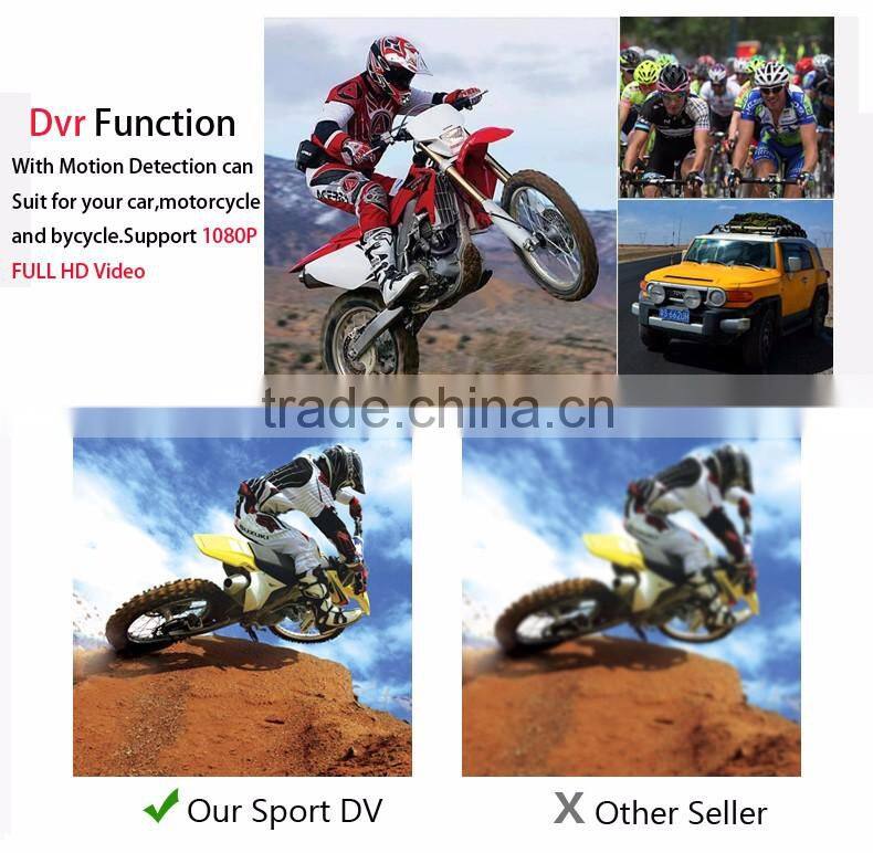 2.0 Inch F71 Waterproof 170 Wide Angle Lens Full HD Wifi Camera 1080P