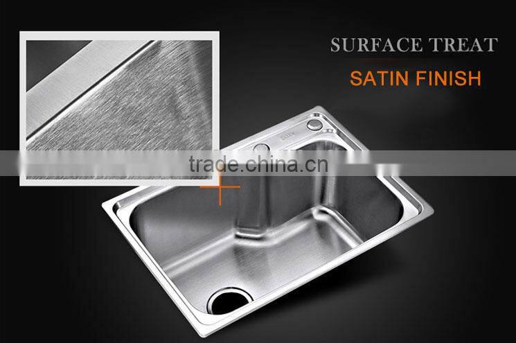 classic style silver plastic kitchen sink 4540