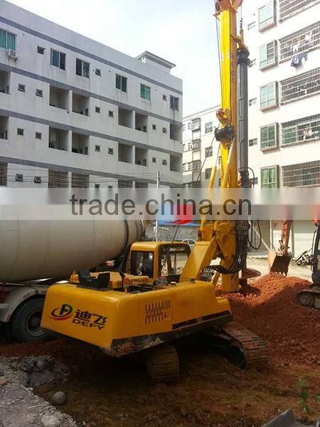DFR-315 full hydraulic small digging machine used for piling