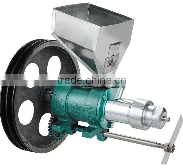 Rice puffing machine with diesel engine or motor