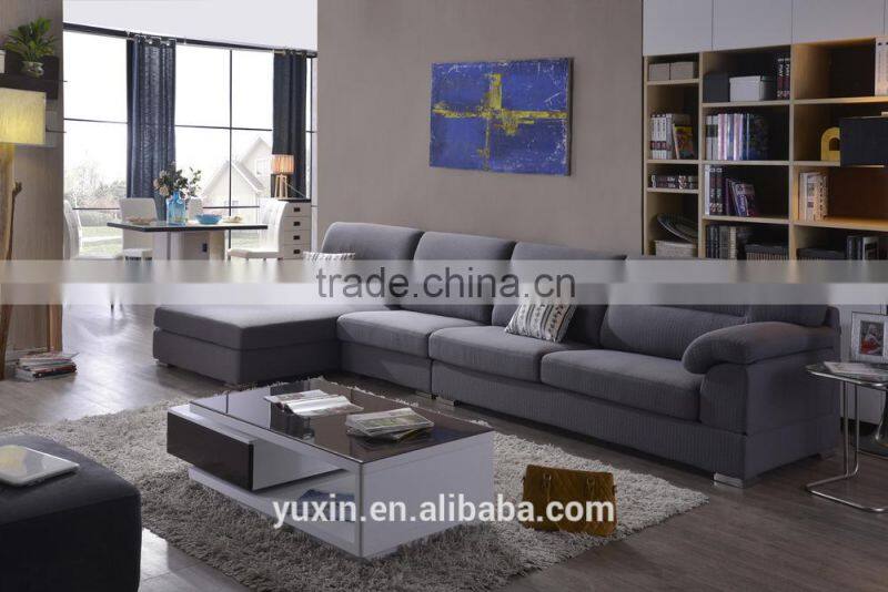 New style velvet chesterfield sofa high back sofa design