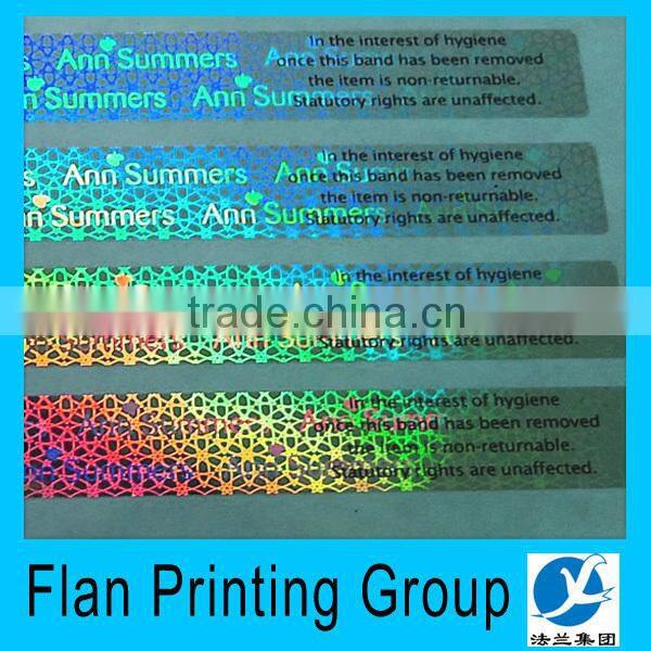 Cheap fashionable custom made hologram sticker