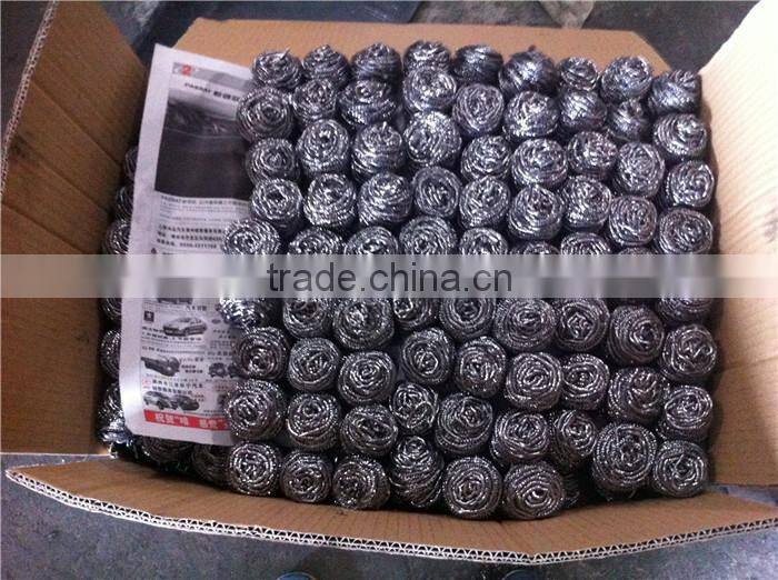 High quality 0.13mm stainless steel wire scrubber