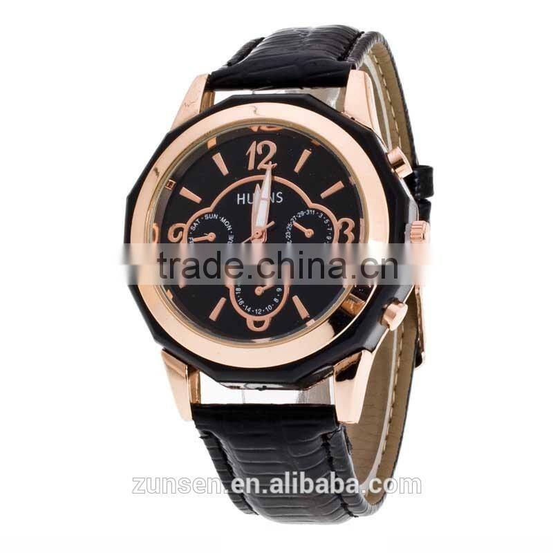 2016 High Quality Fashion Watch Women Dress Quartz-Watch Casual Wristwatch Women Relogio Feminino relojes mujer Leather Clock