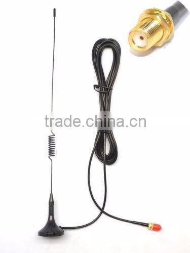 Na-goya UT-102UV 144/430Mhz 2.15dB BNC Magnet 30cm Antenna w/3m Cable for BAOFENG