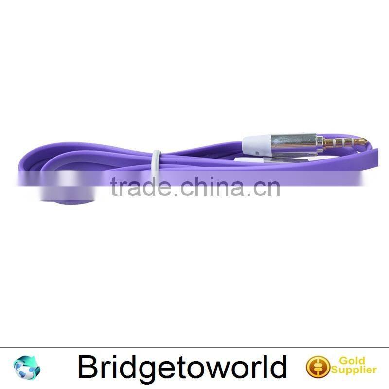 3.5 Stereo audio cable with high quality aux cable with Aluminum casing