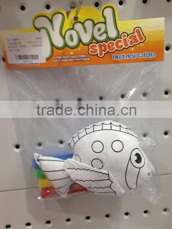 kid imagination graffiti removal paint toy cotton animal toy