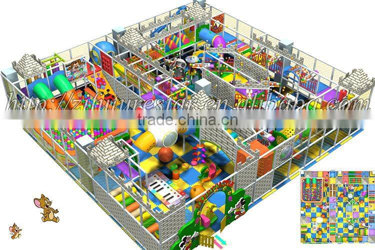 Free design CE & GS standard eco-friendly LLDPE indoor playground child toy