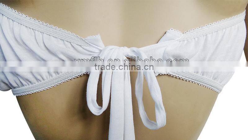 China Manufacturer Wholesale Disposable 100% Cotton Bra