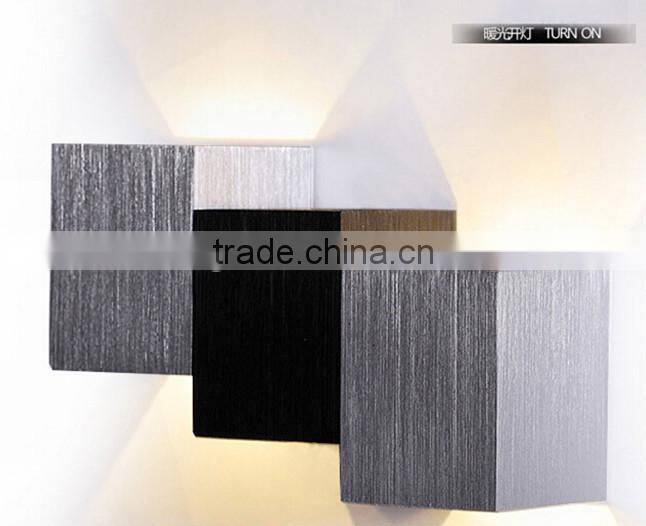 High power led wall lamp cube 1W 2W 3W 4W 5W 6W (Shenzhen Factory)
