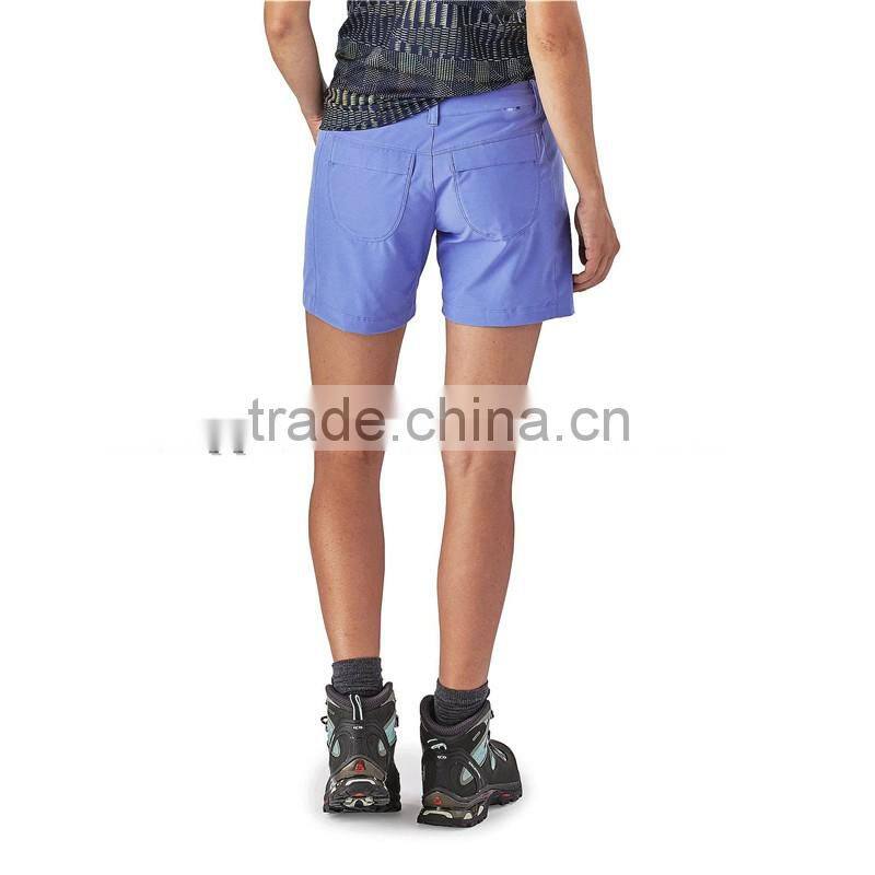 2016 Wholesale New Style Shorts Lightweight Polyester/spandex Woman Shorts For Hiking