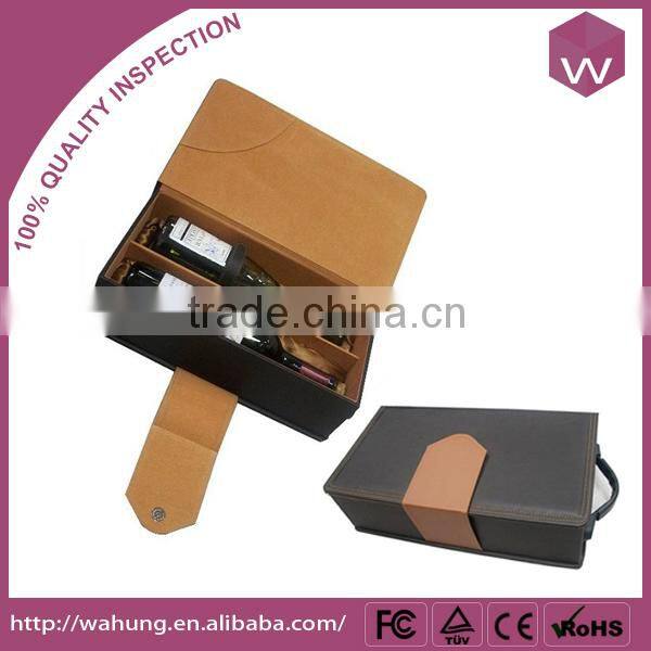 black stain linning inser single custom wine box wood