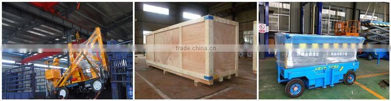 Aerial Work Platform with Hydraulic Scissor Lifts