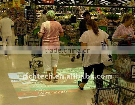 BEST BUY! RICHTECH amazing effects floor system with projector and mini PC