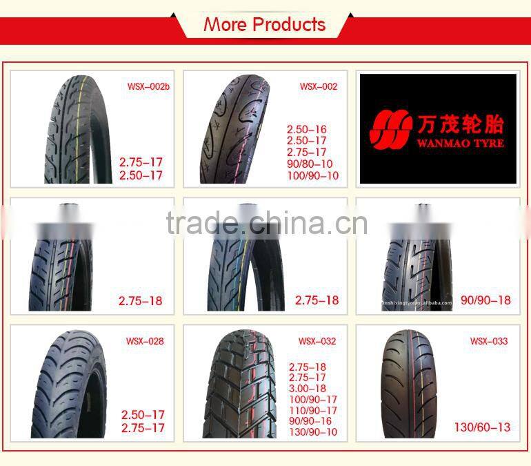 Wanmao Motorcycle Scooter Tyre 2.50-17