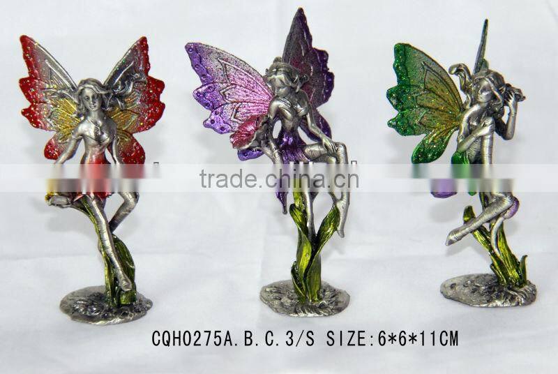 New Design New Pewter Fairy,Fairy Craft,Polyresin Fairy
