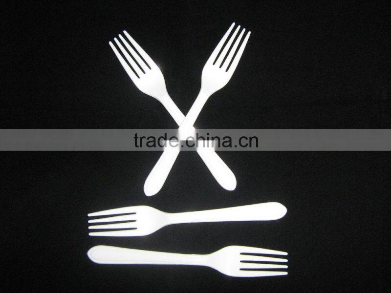 High quality disposable plastic cutlery set / Spoon / Fork / Knife / Drinking straw