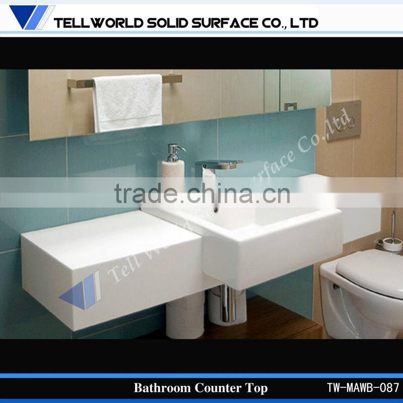 European standard wash basin countertop rectangular wash basin