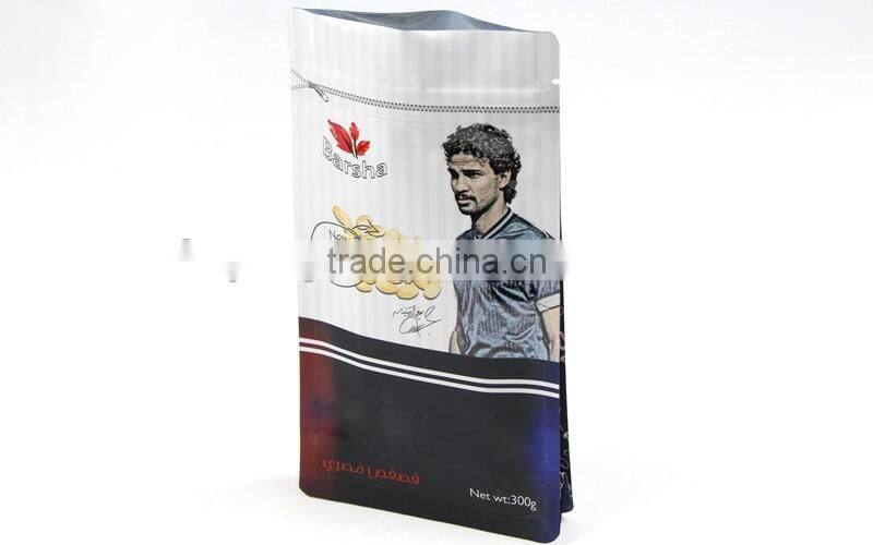 Direct manufacturers eight side sealing nut food zipper bag